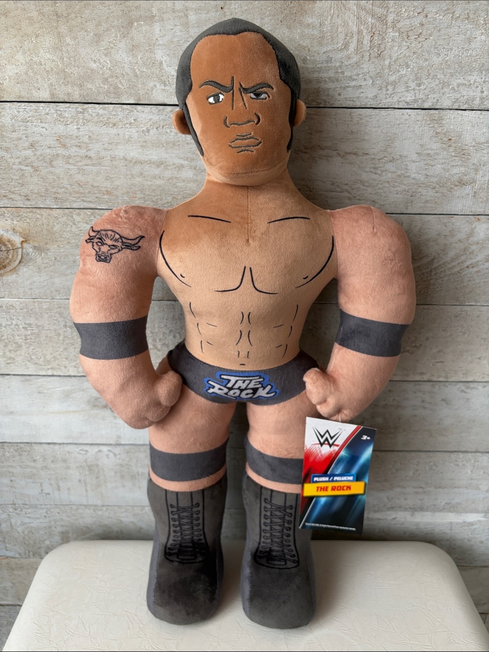WWE "The Rock" wrestler buddy